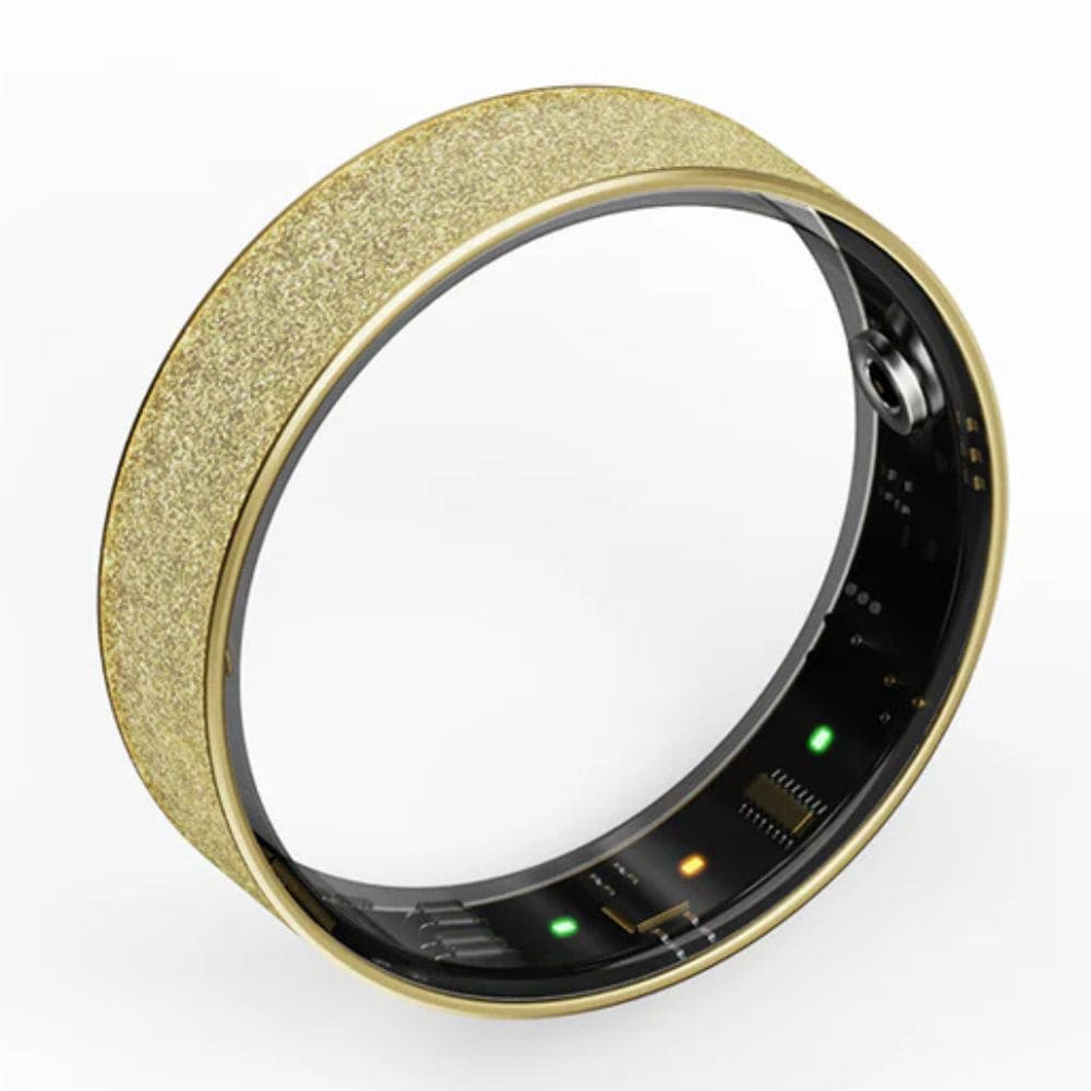 Sandblasted Smart Ring Gold
