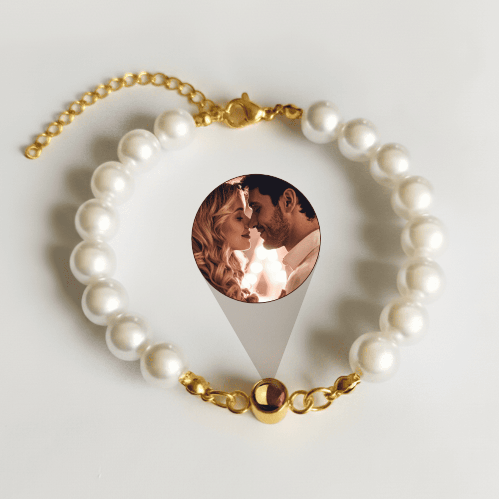 Pearl Photo Projection Bracelet