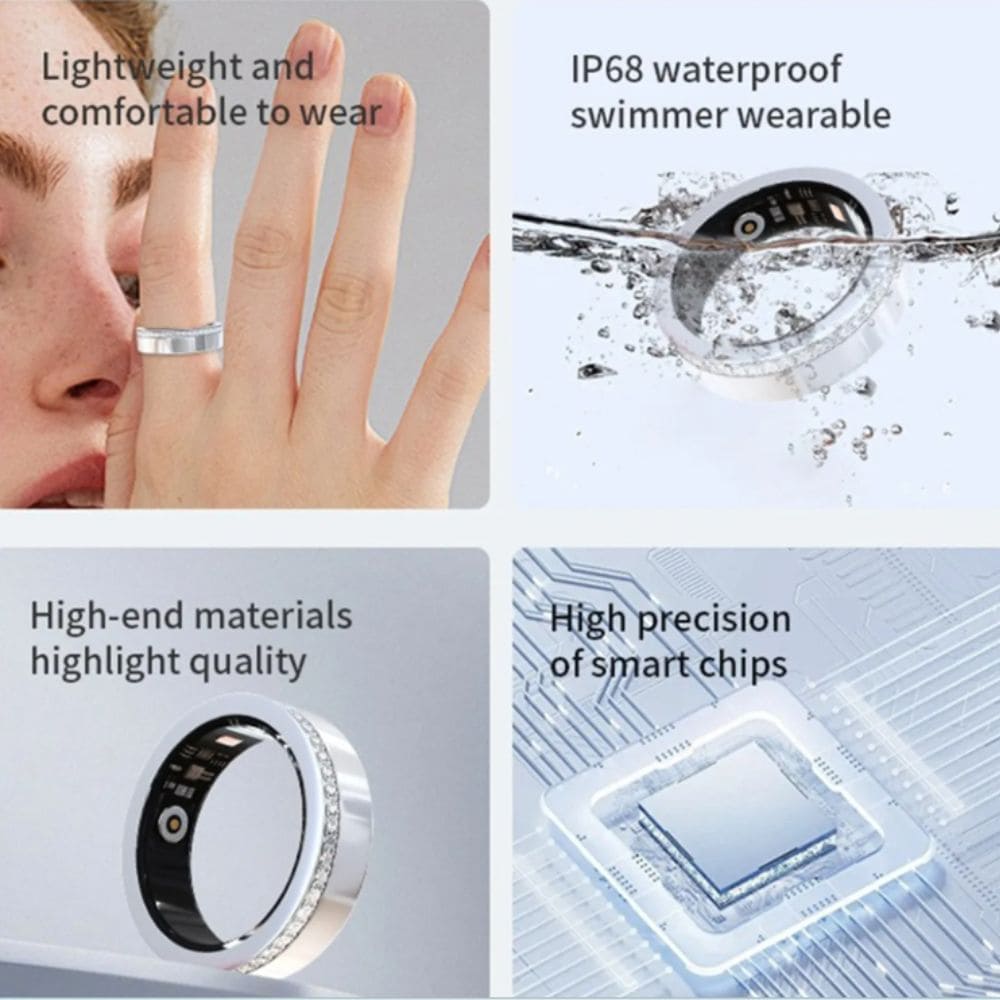 Crystal Edge Smart Ring