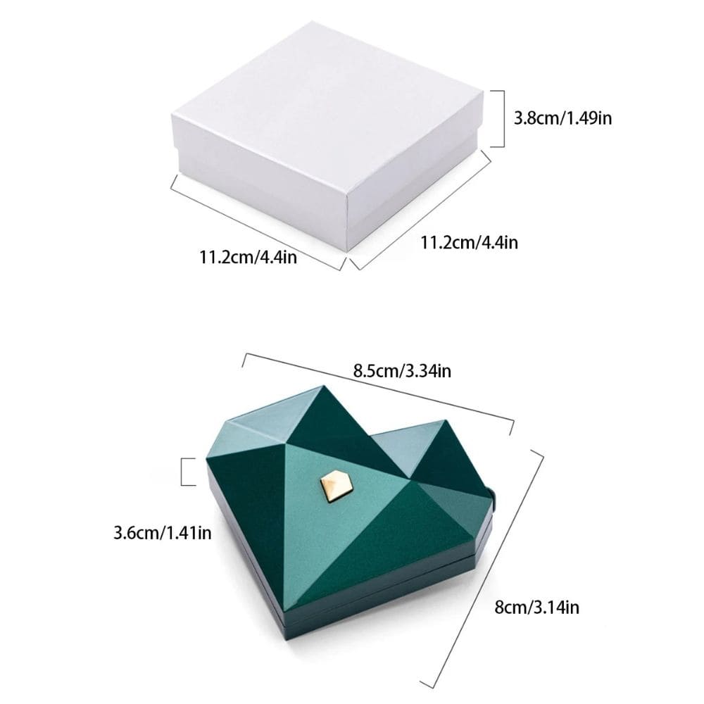 Heart Pop-Up Ring Box