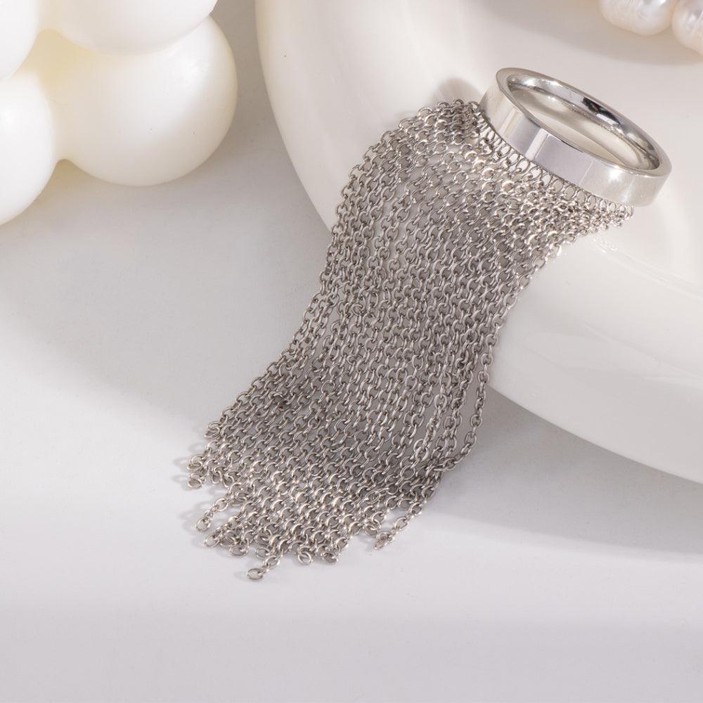 Tassel Flow Ring - Father and Daughter Jewelry