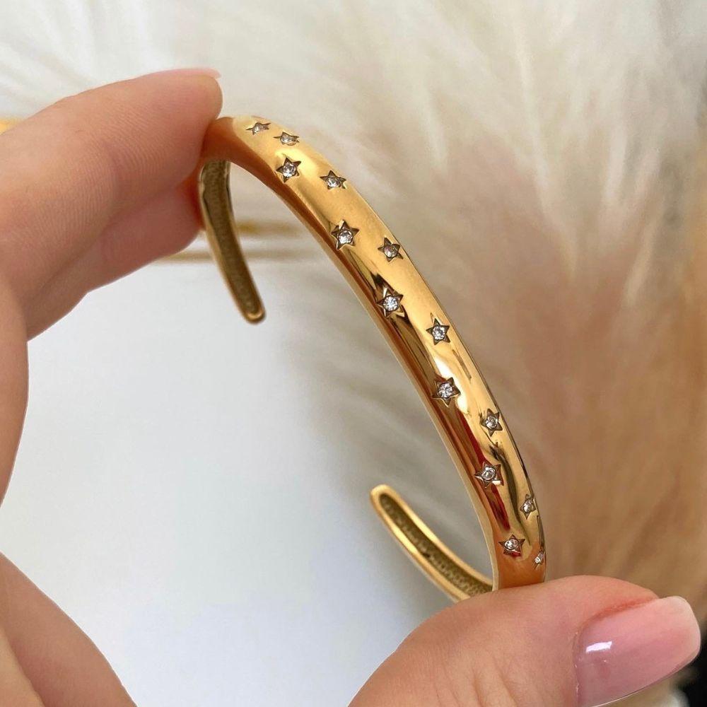 Stellar Trace Cuff - Father and Daughter Jewelry