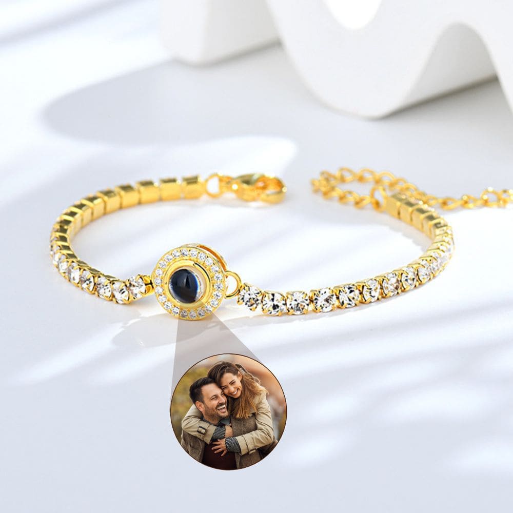 Crystal Photo Projection Bracelet