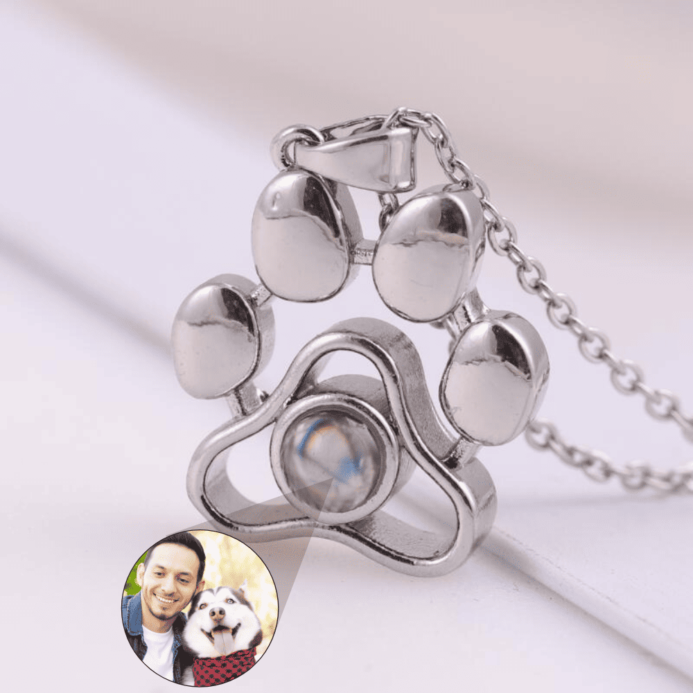 Paw Projection Necklace