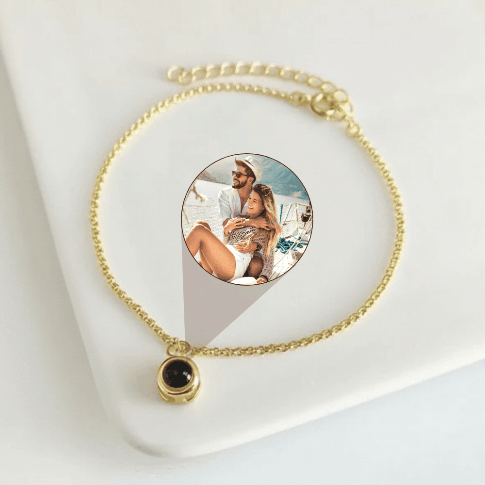 Circle Photo Projection Bracelet