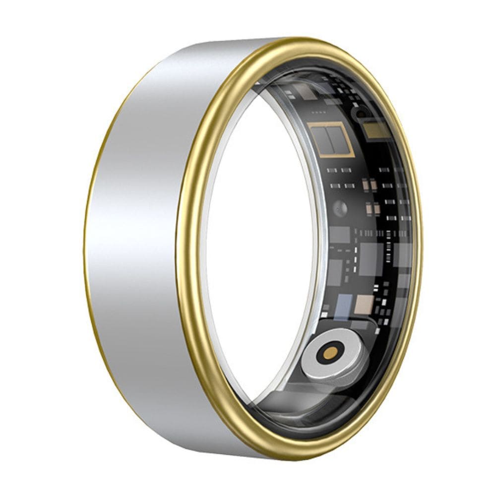 Minimal Band Smart Ring White