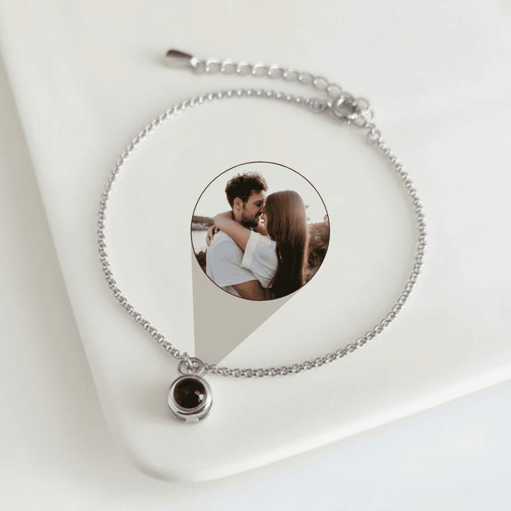 Circle Photo Projection Bracelet