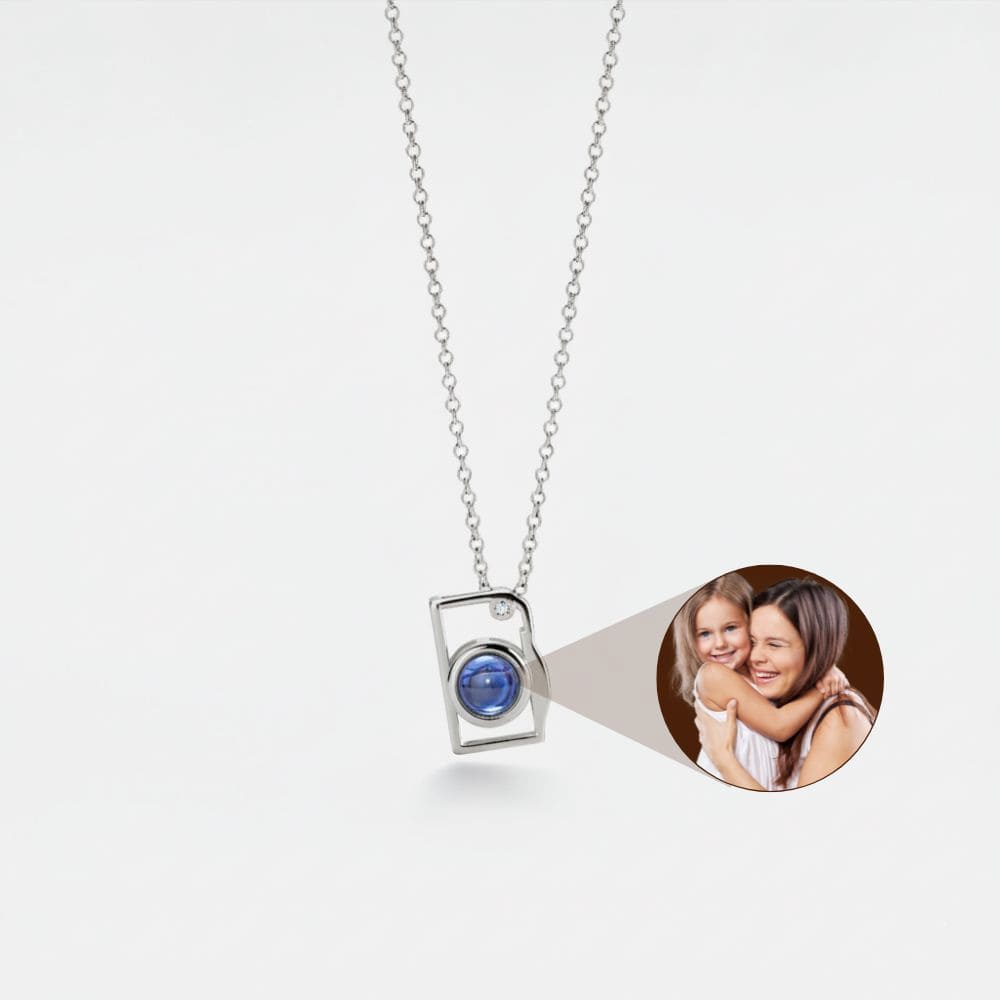 Camera Projection Necklace