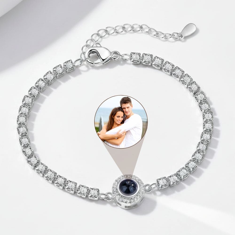 Crystal Photo Projection Bracelet