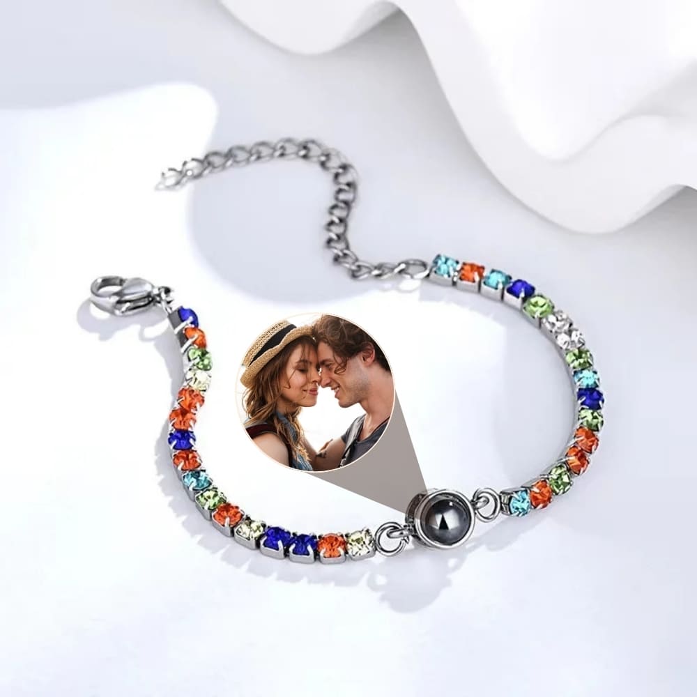 Crystal Photo Projection Bracelet