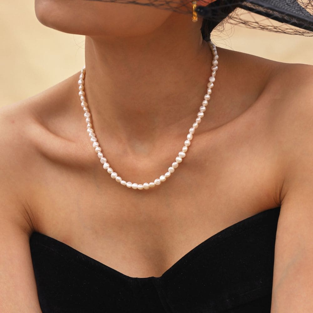 Timeless Pearl Strand Necklace