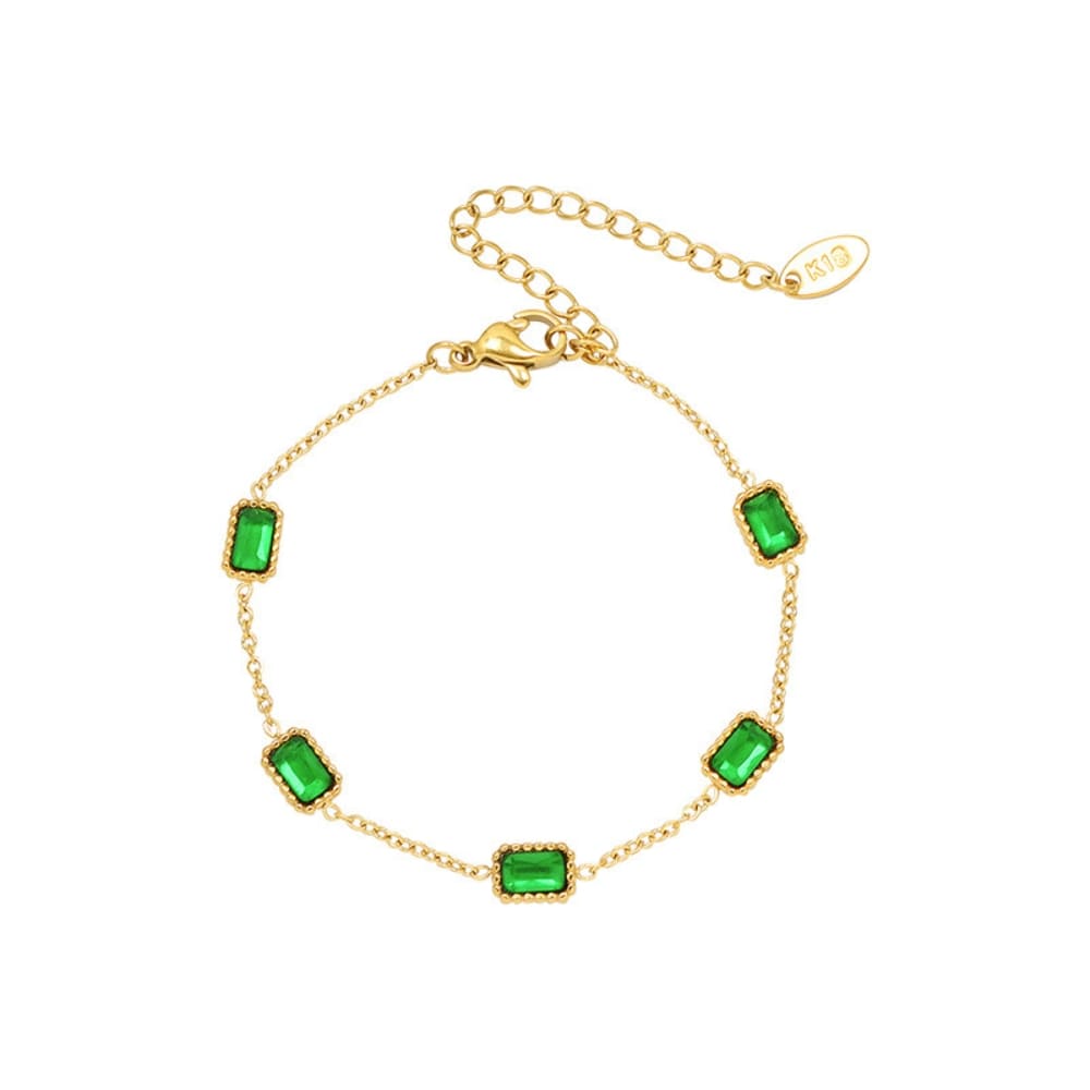 Emerald Gleam Bracelet