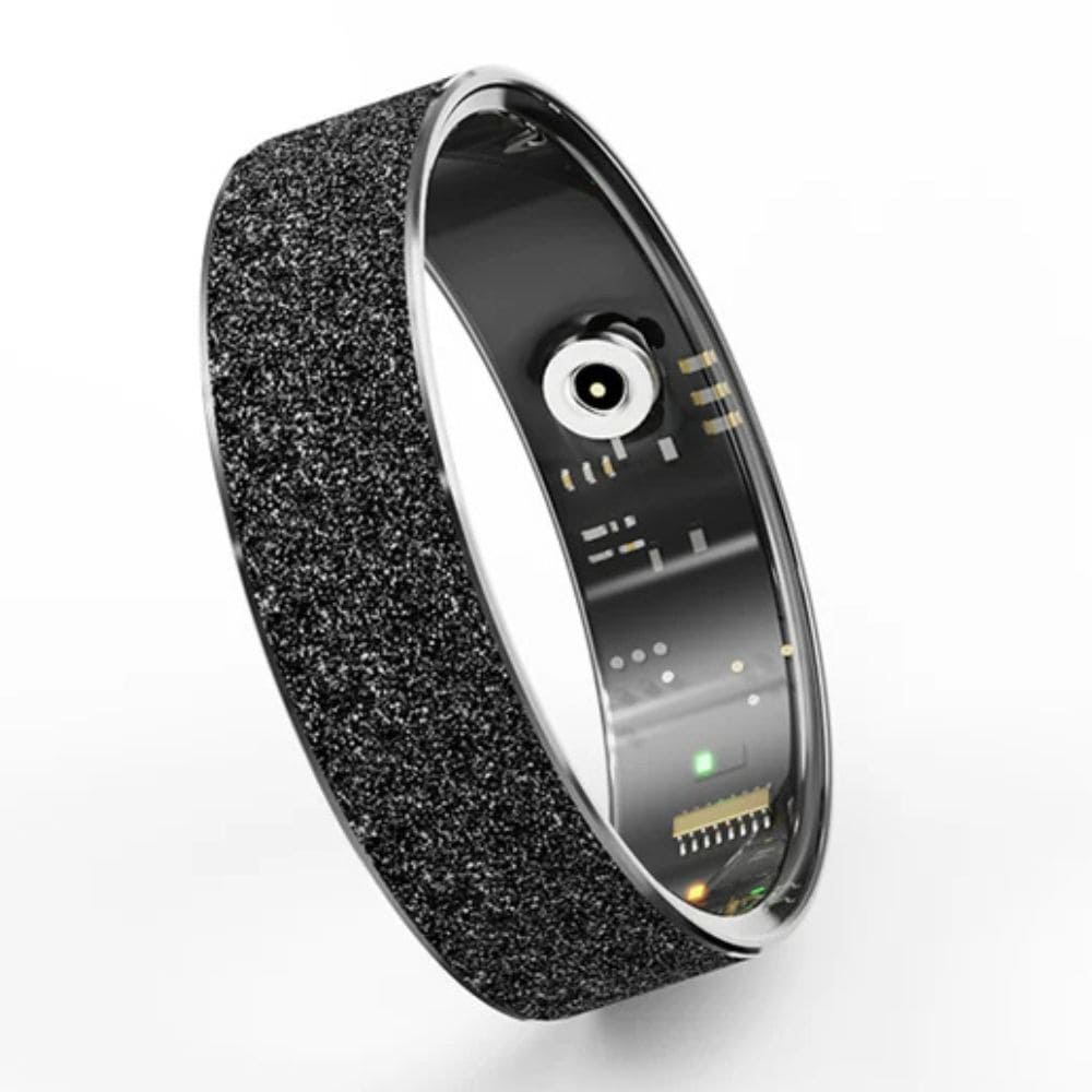 Sandblasted Smart Ring Black