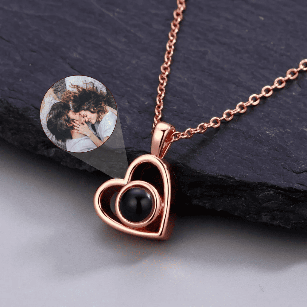 Heart Projection Necklace