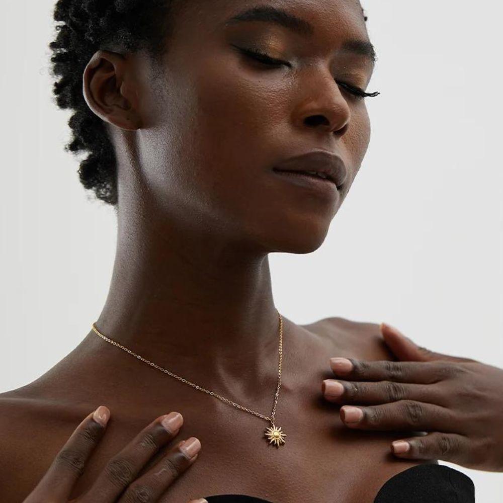 Solis Glow Necklace - Father and Daughter Jewelry