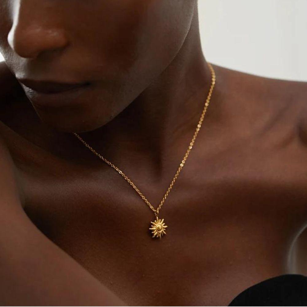 Solis Glow Necklace - Father and Daughter Jewelry