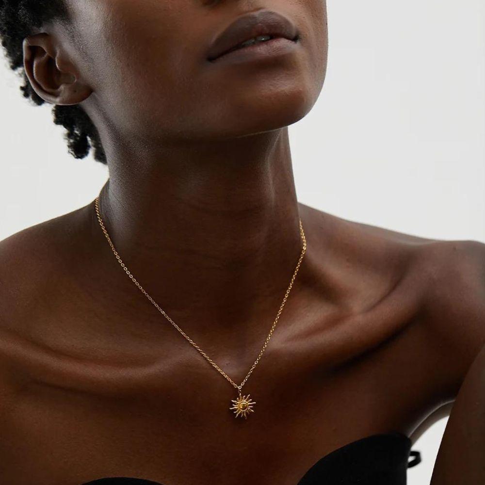 Solis Glow Necklace - Father and Daughter Jewelry