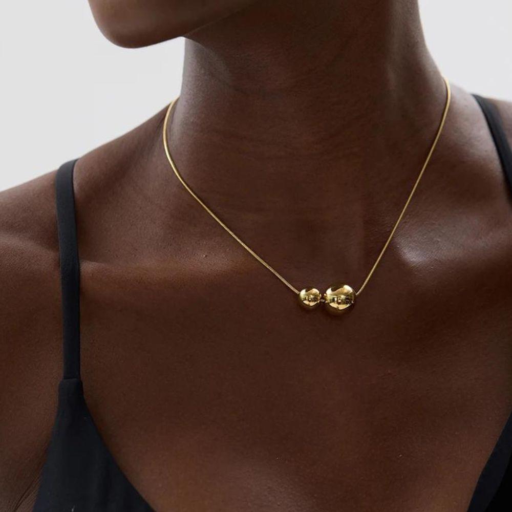 Orbis Duality Necklace - Father and Daughter Jewelry