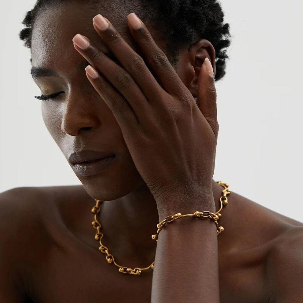 Orbit Link Bracelet - Father and Daughter Jewelry