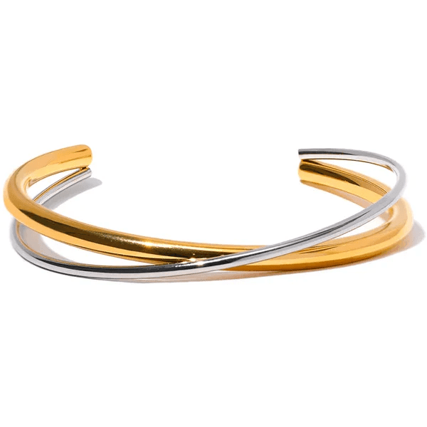 Harmony Duo Cuff - Father and Daughter Jewelry