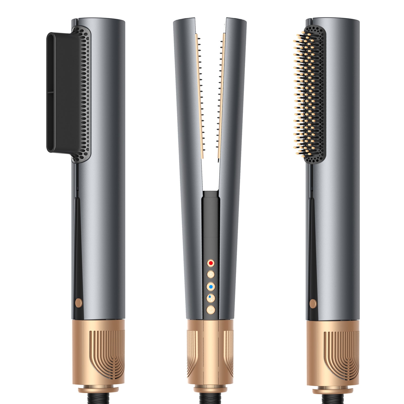 2-in-1 Hair Dryer Straightener