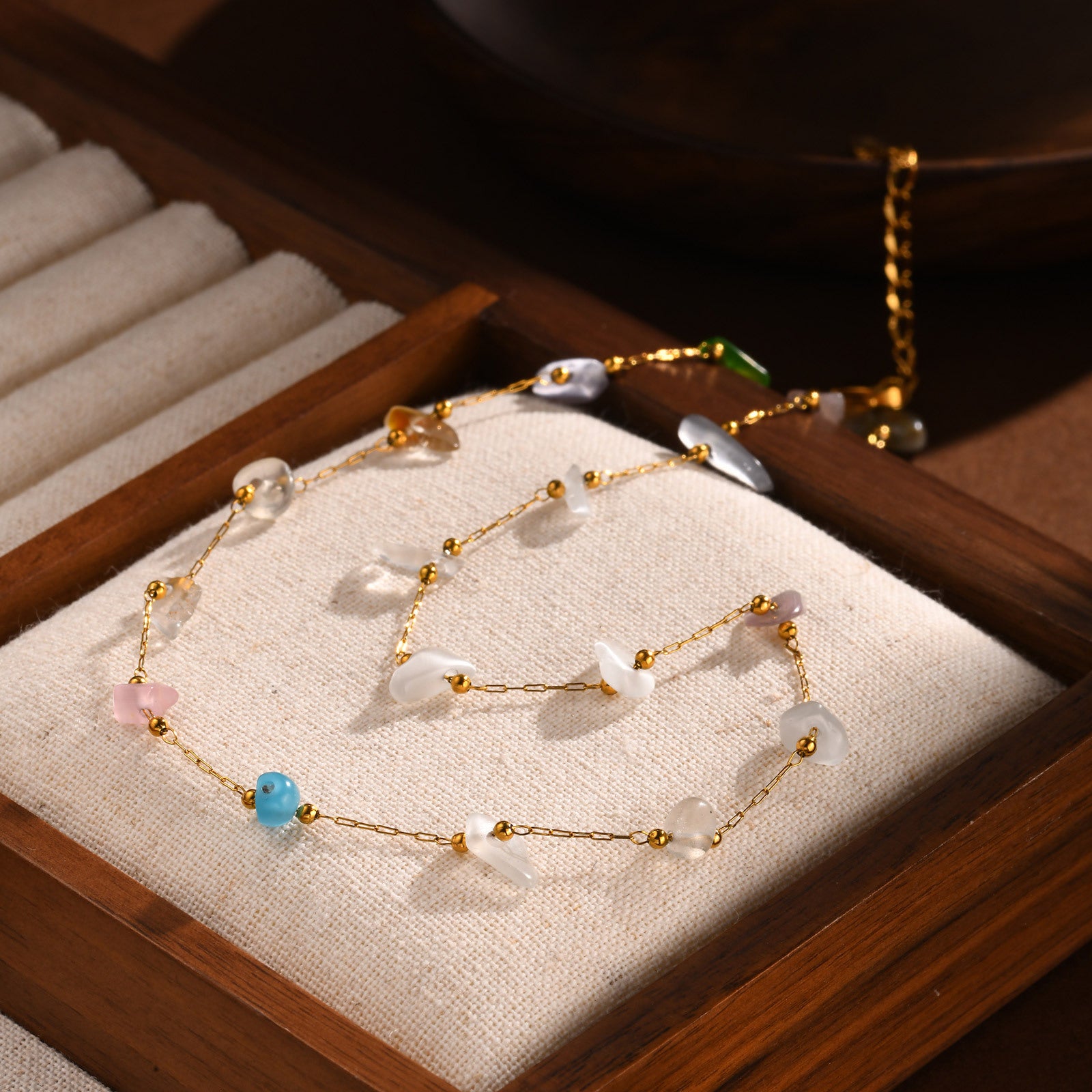 Colorful Stone Necklace