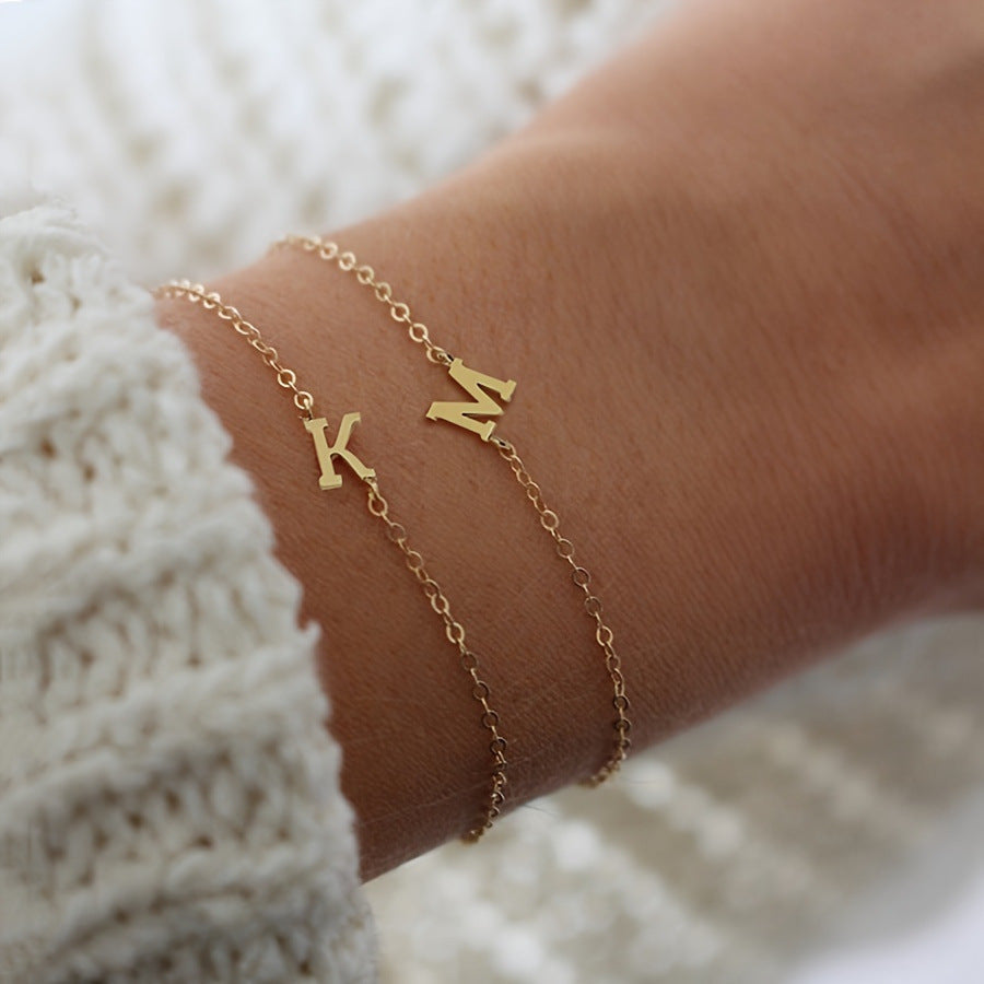 Letter Bracelet Letter Bracelet / A