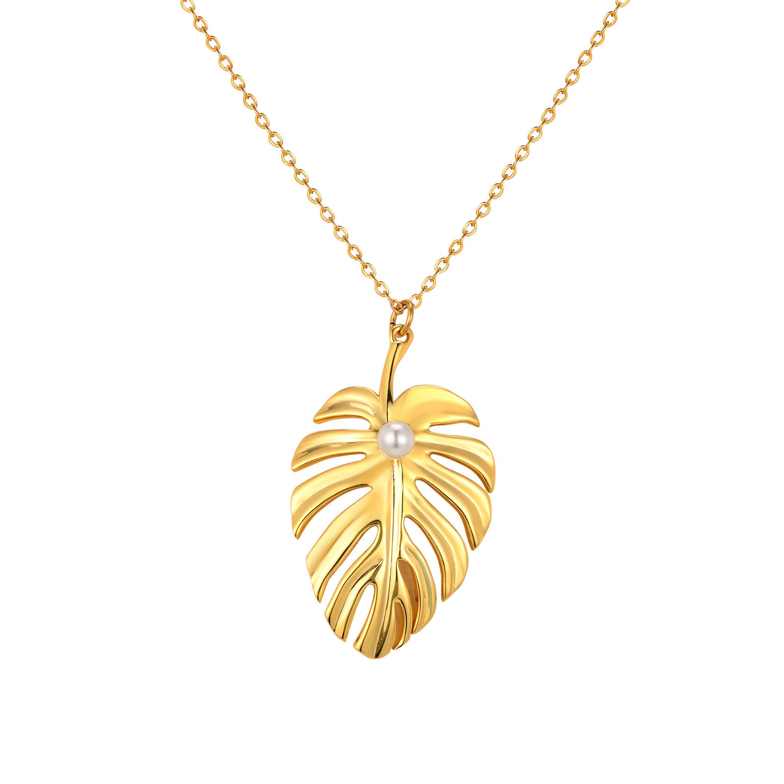 Leaf Pendant Necklace