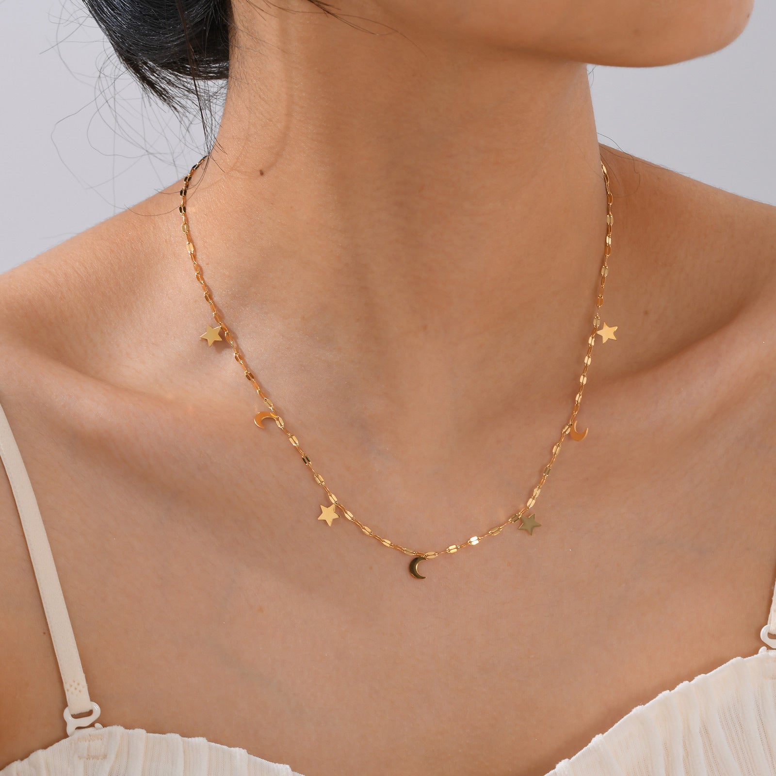 Moon & Star Necklace