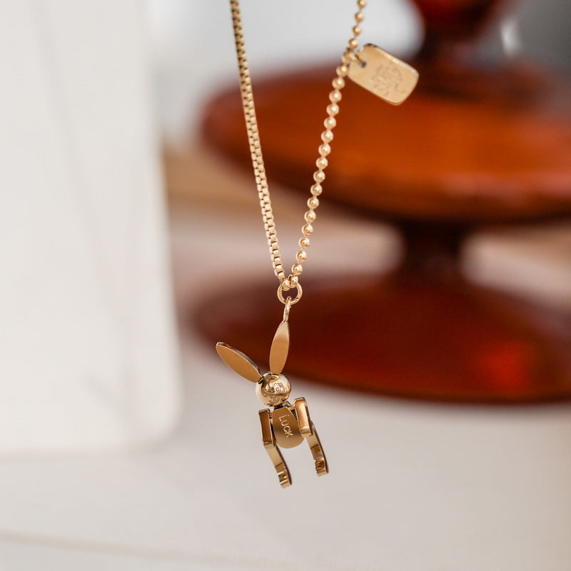 Bunny Pendant Necklace