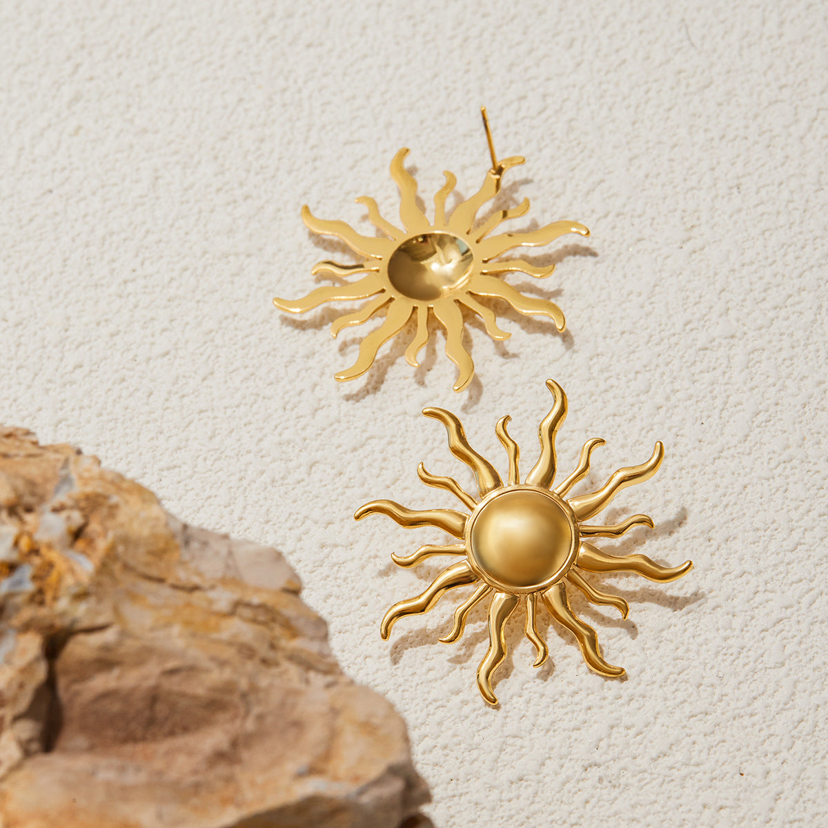 Sunburst Statement Earrings