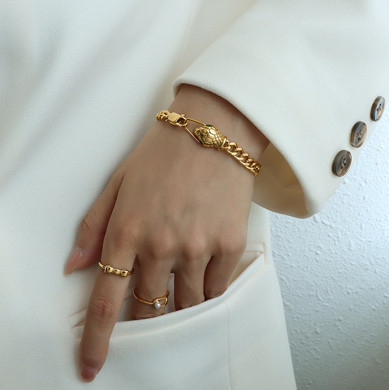 Serpent Embrace Bracelet