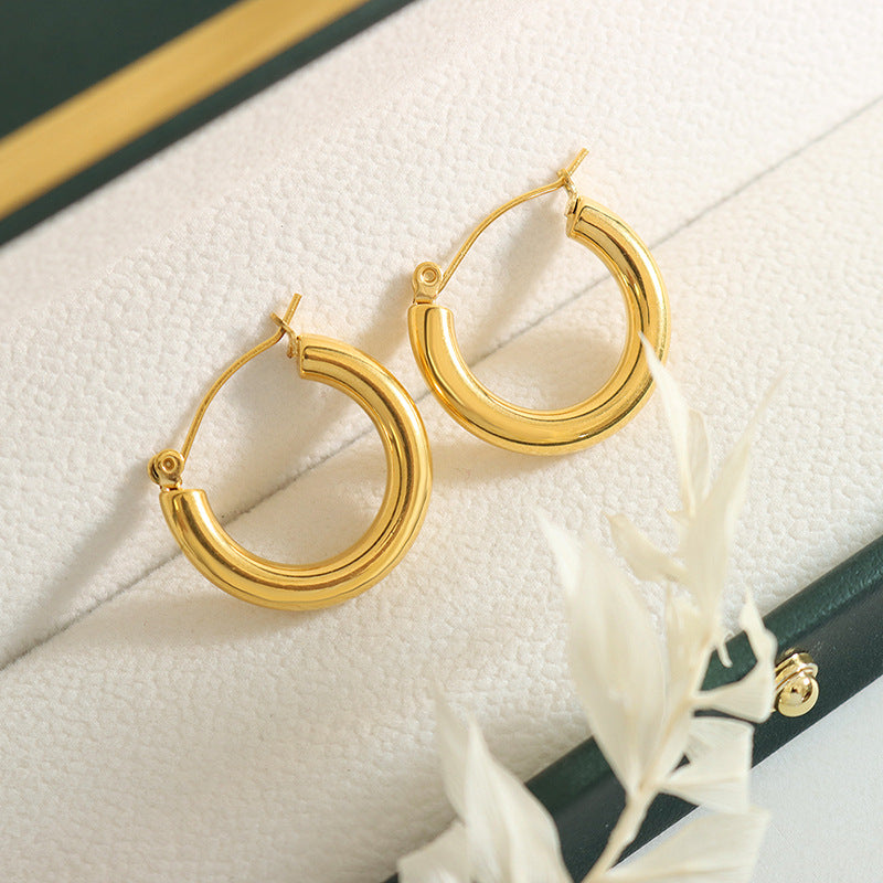 Aurora Bold Hoop Earrings