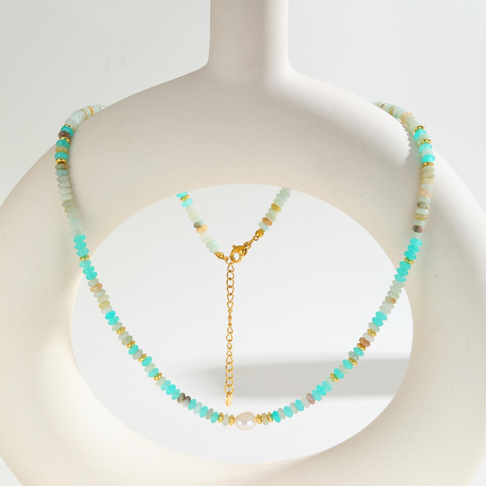 Gemstone Bead Necklace