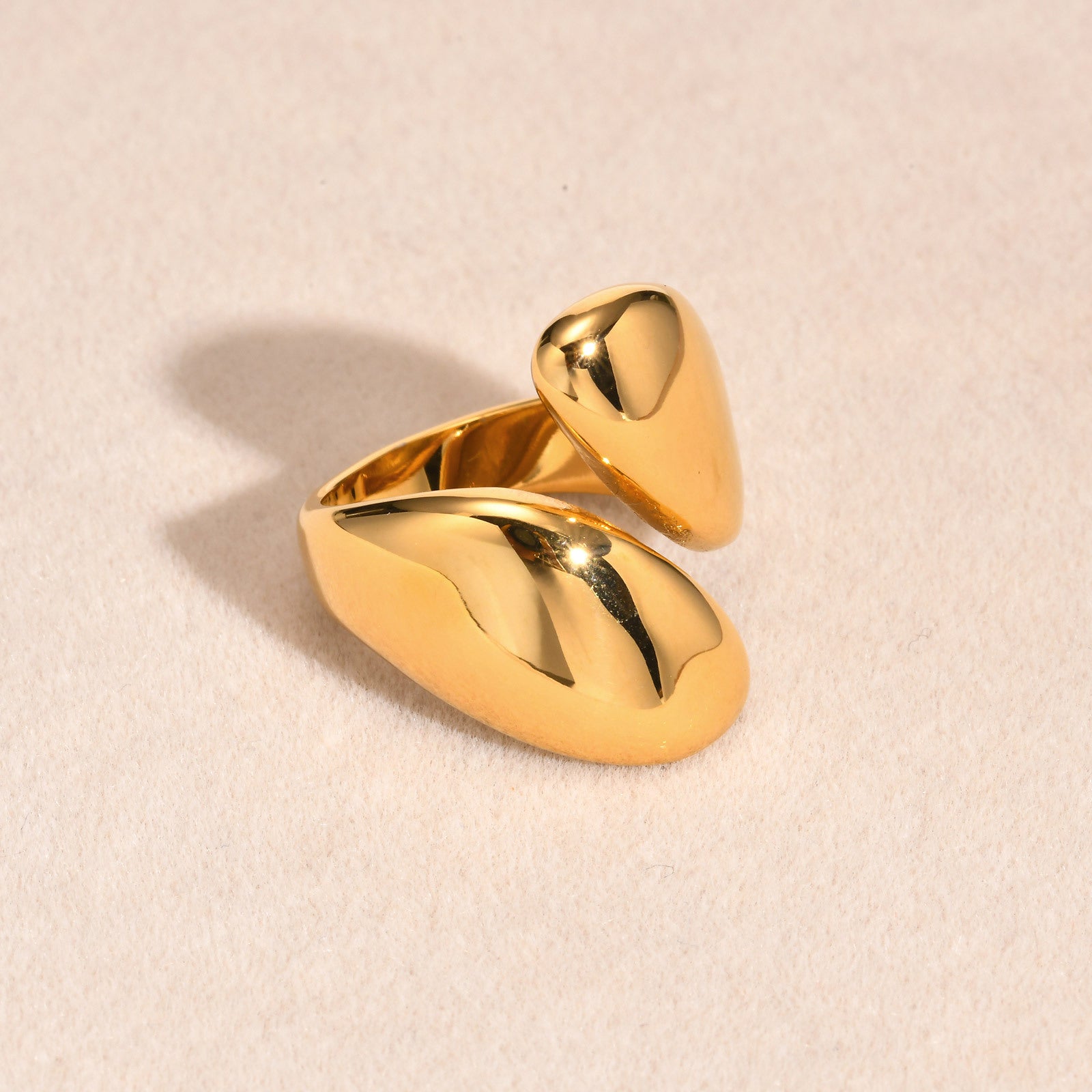 Gold Drop Ring