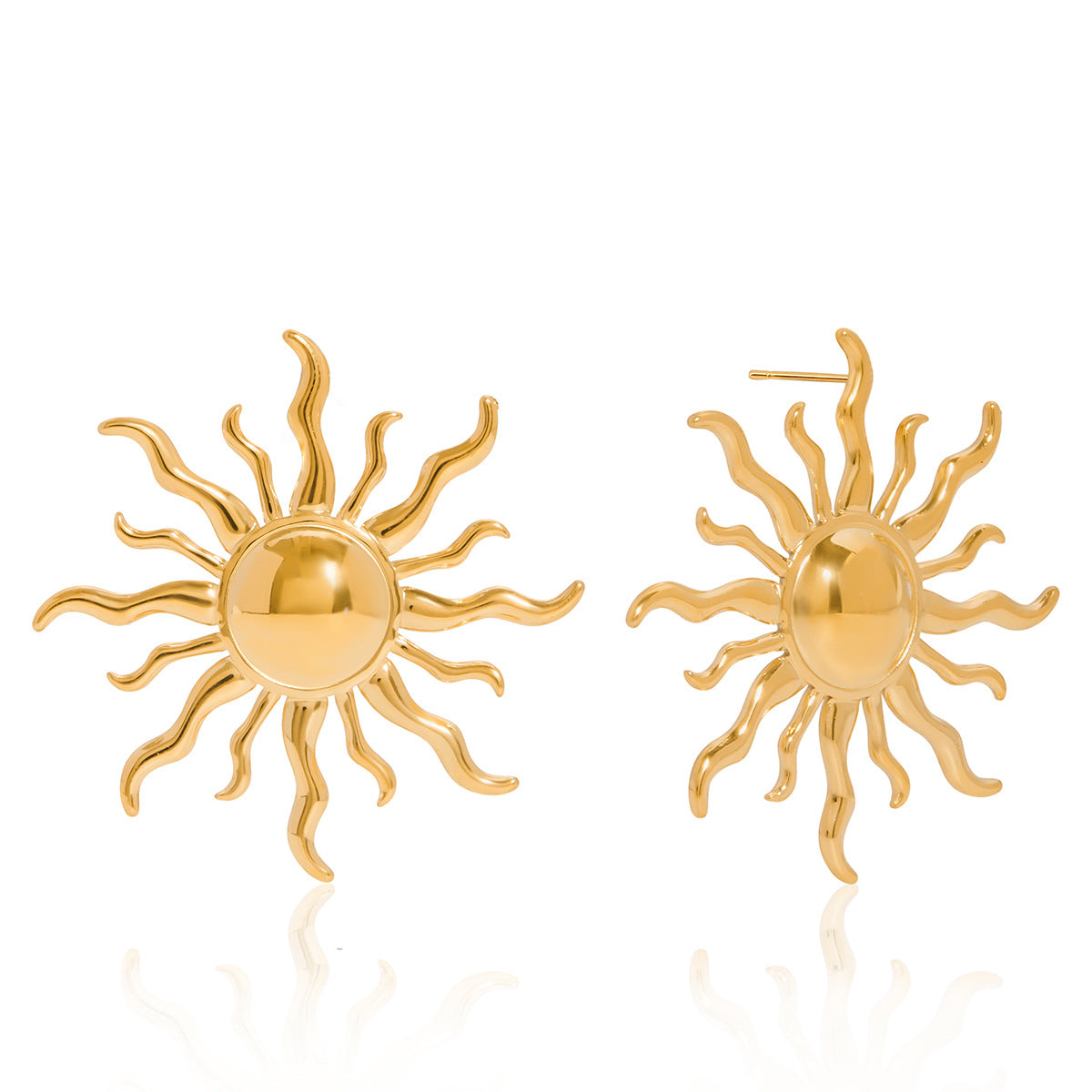Sunburst Statement Earrings