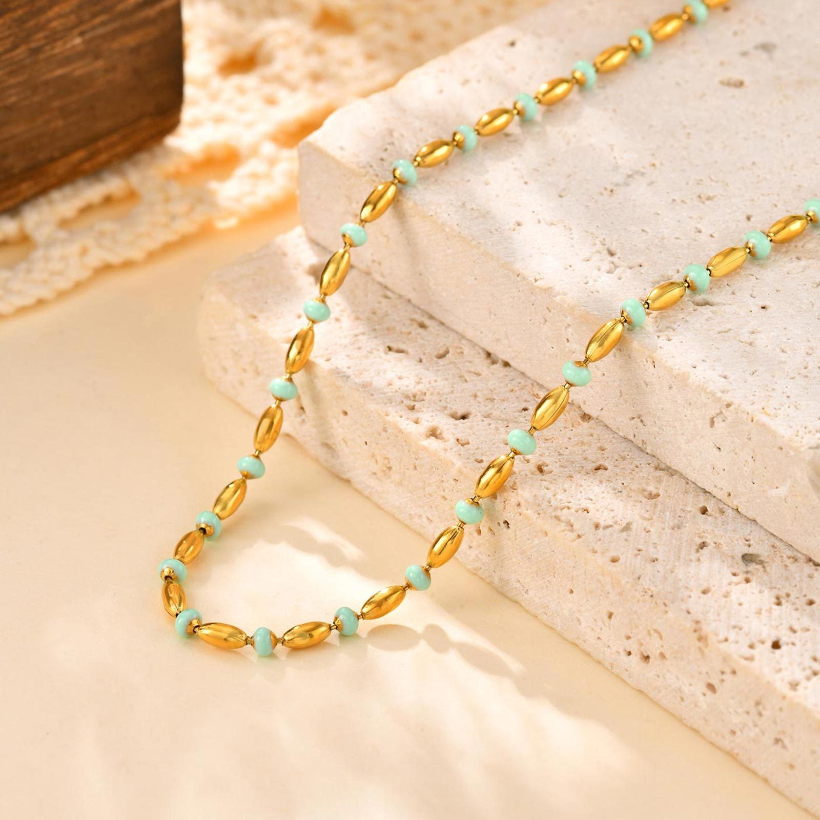 Beaded Chain Necklace