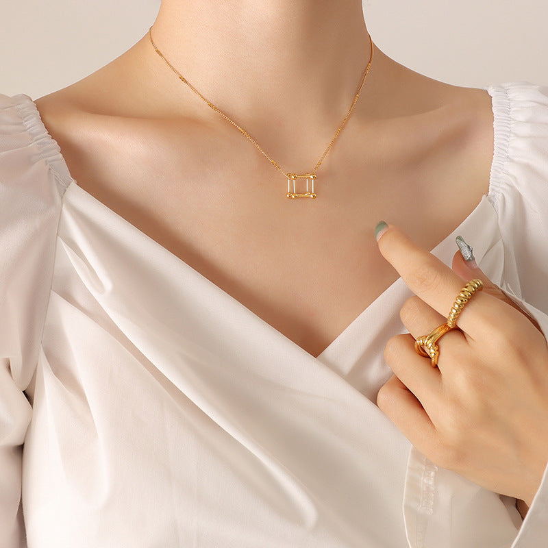 Geometric Gravity Necklace