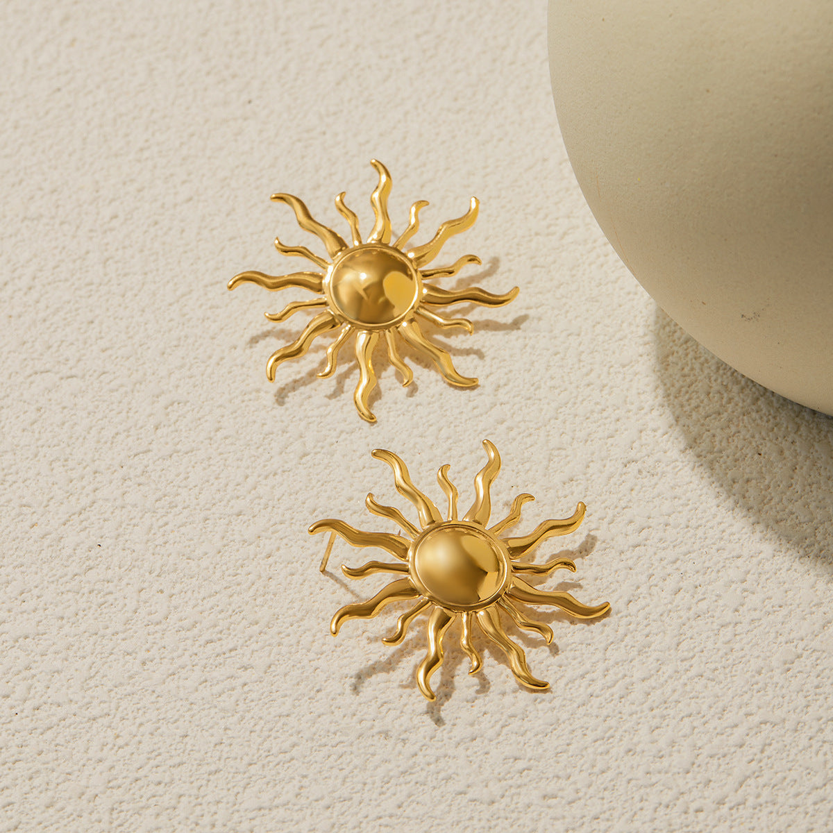 Sunburst Statement Earrings