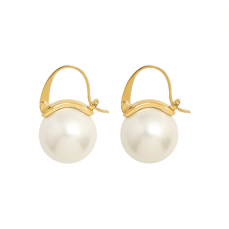 Luminous Pearl Drop Earrings