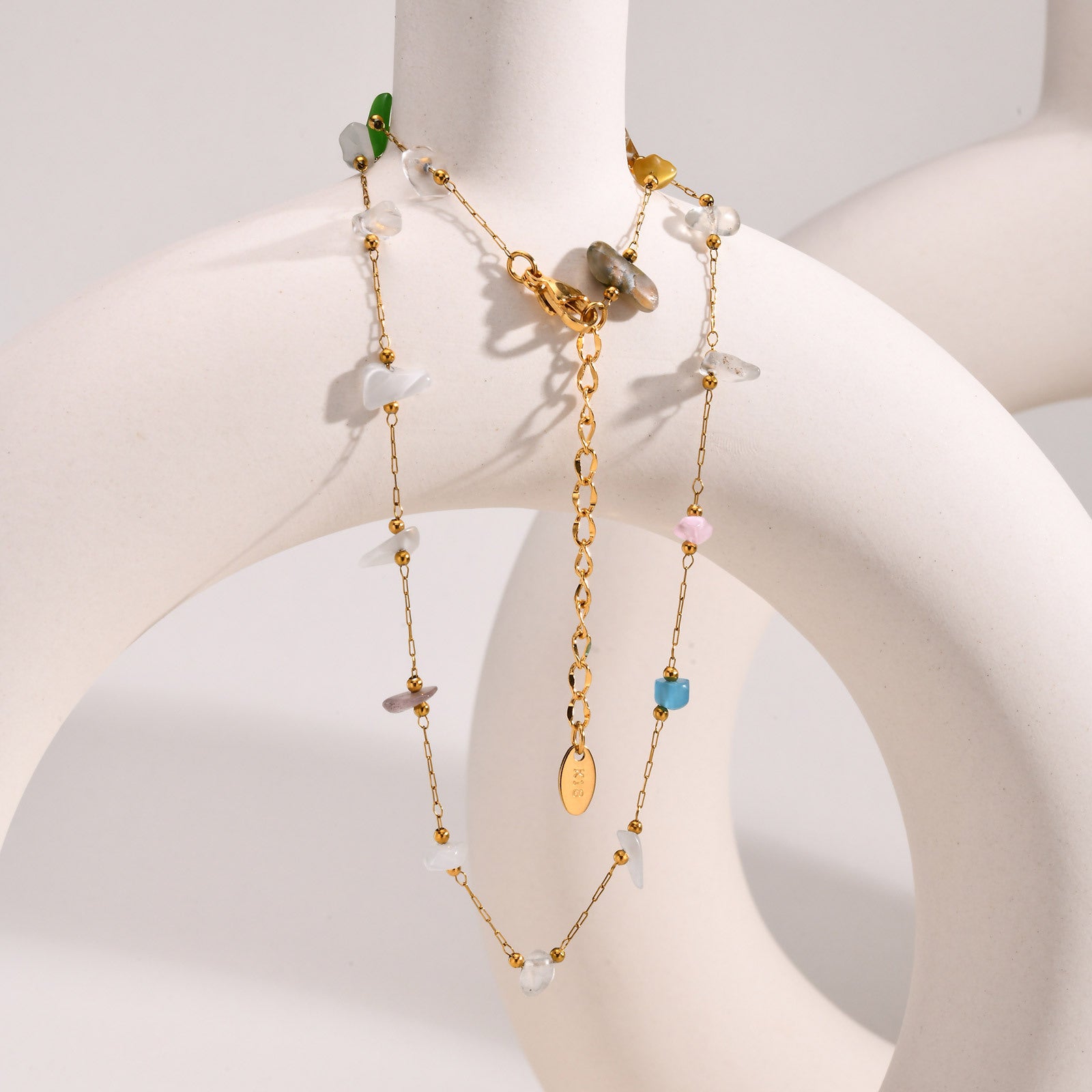 Colorful Stone Necklace