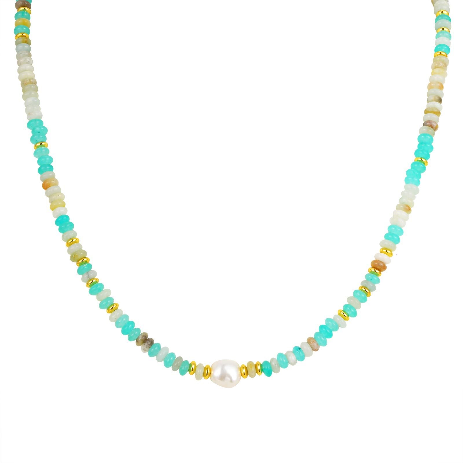 Gemstone Bead Necklace
