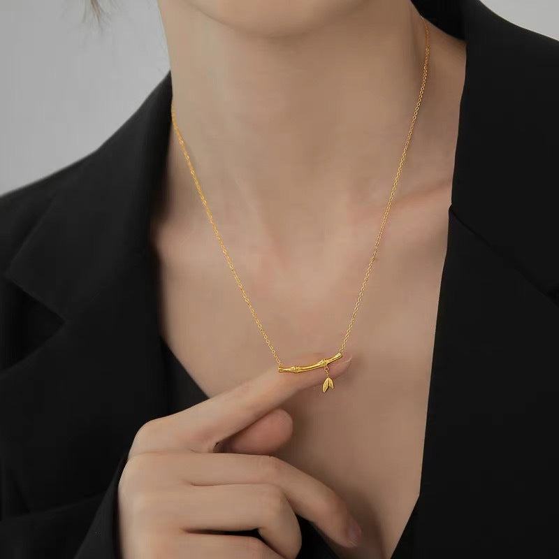 Bamboo Bar Necklace