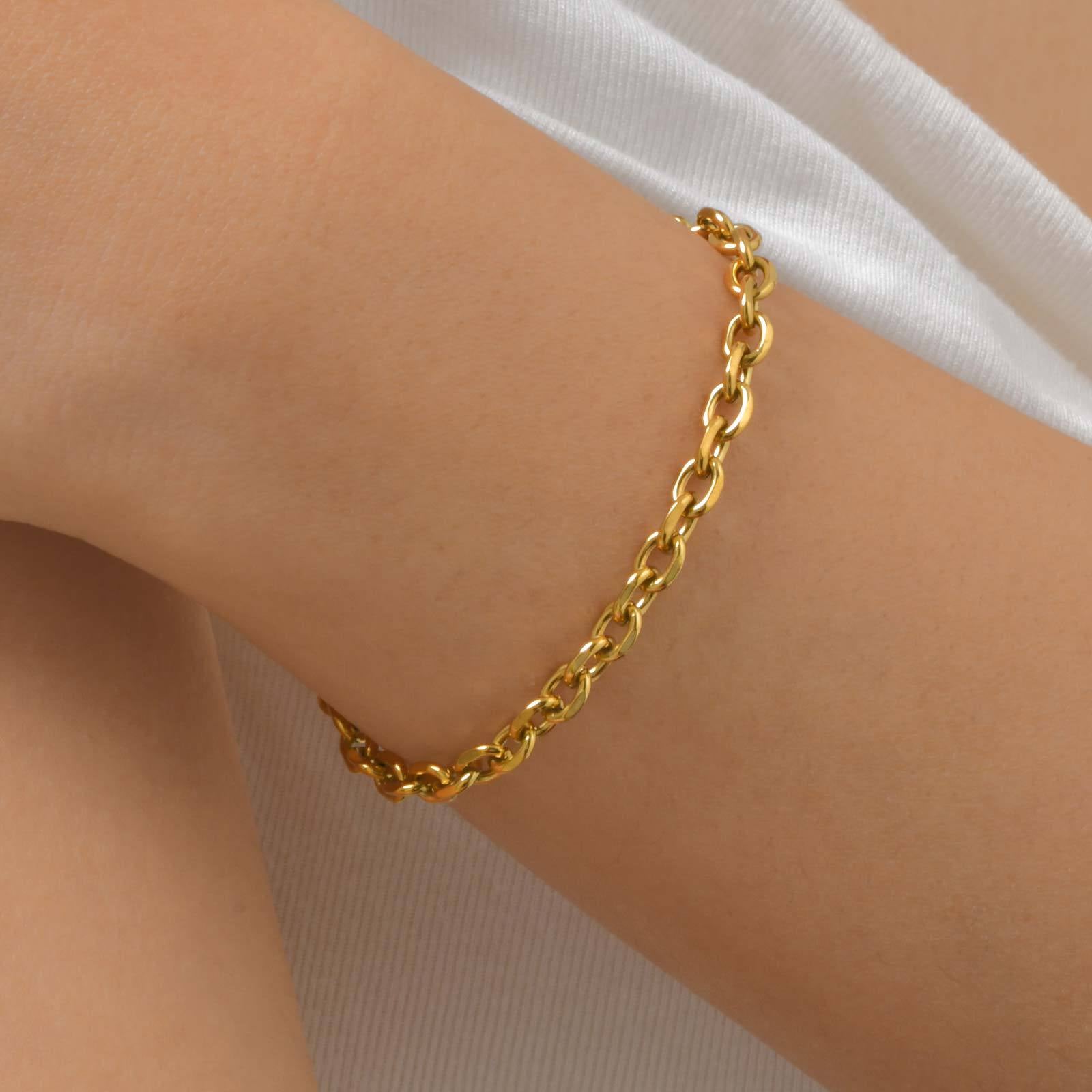 Chunky Link Chain Bracelet