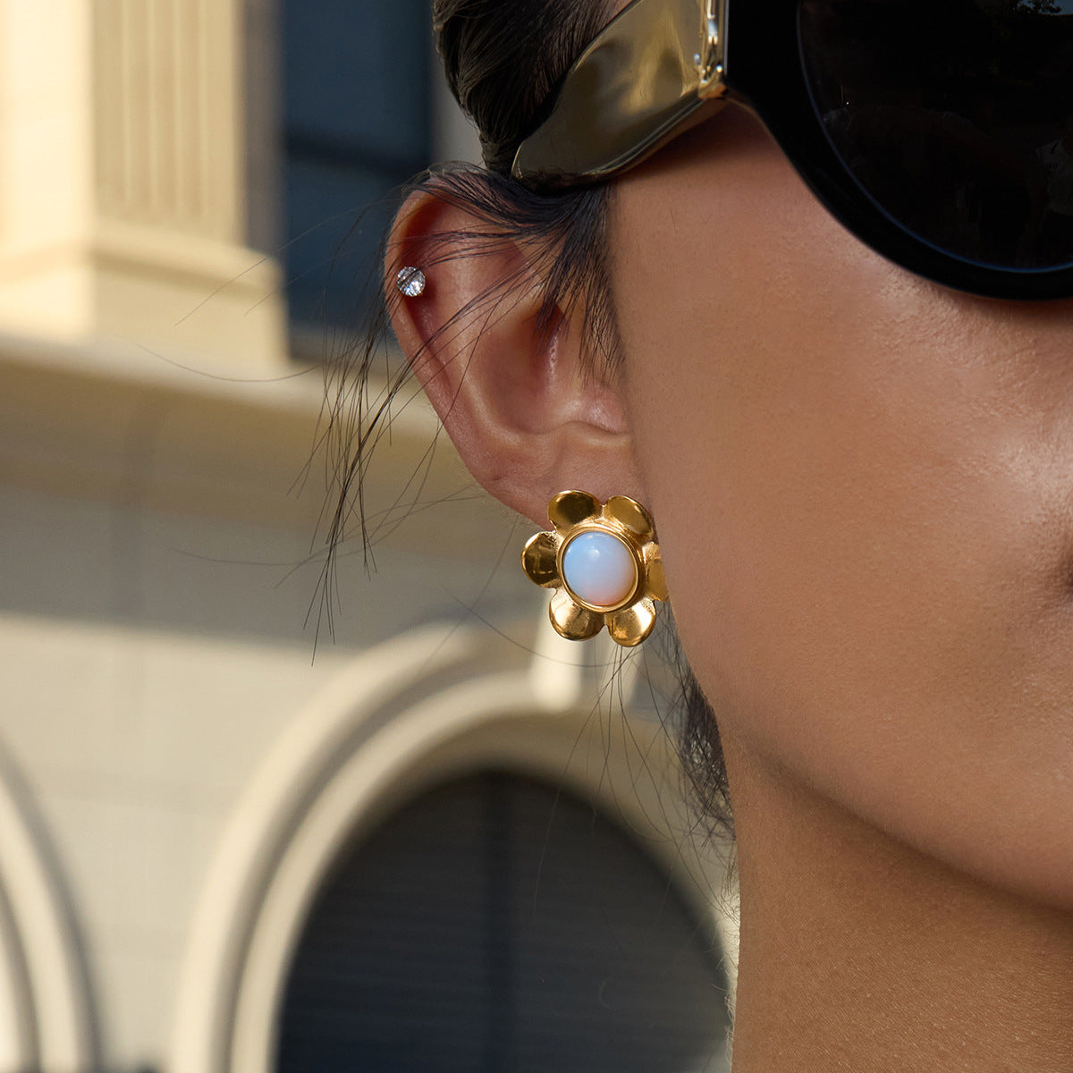 Flower Stud Earrings