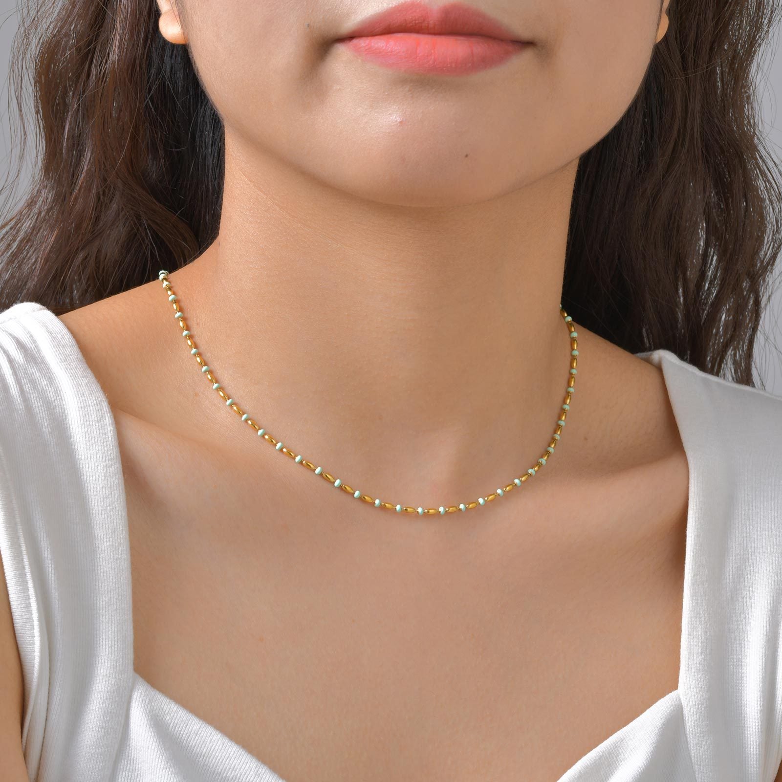 Beaded Chain Necklace