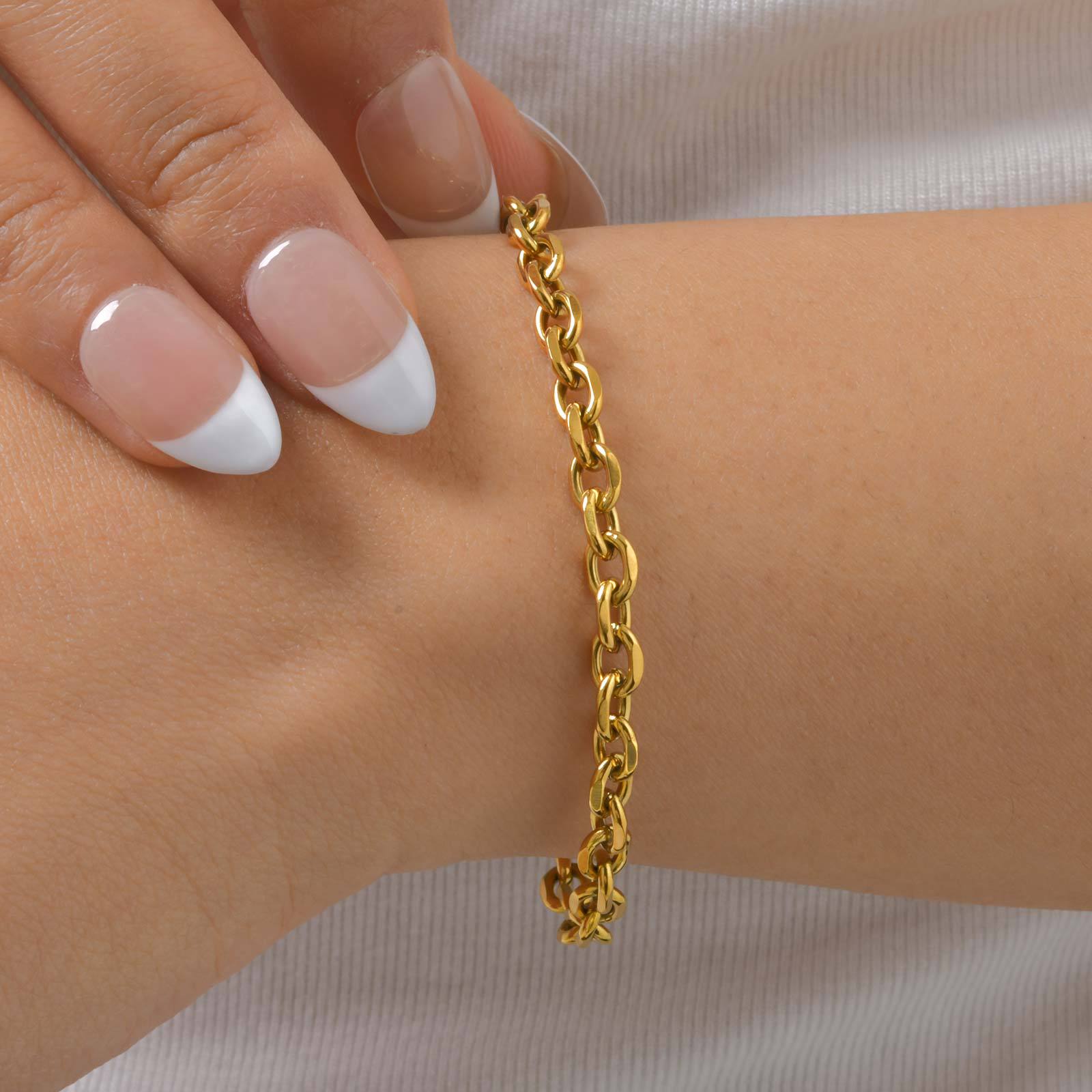Chunky Link Chain Bracelet