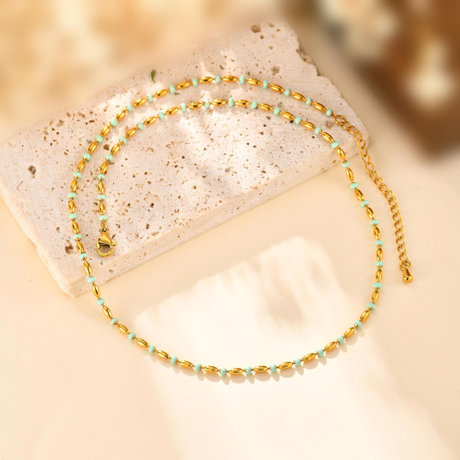 Beaded Chain Necklace