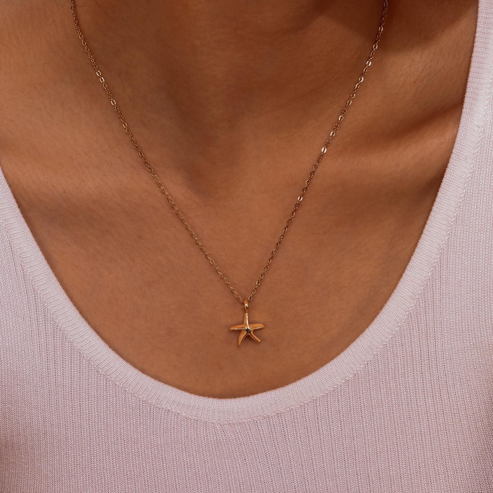 Starfish Pendant Necklace