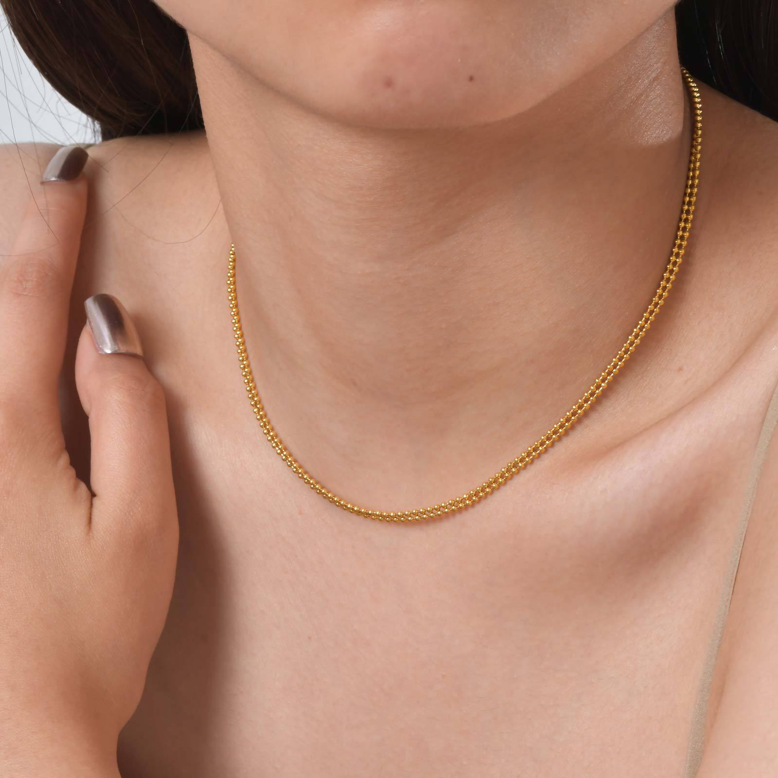 Beaded Chain Necklace